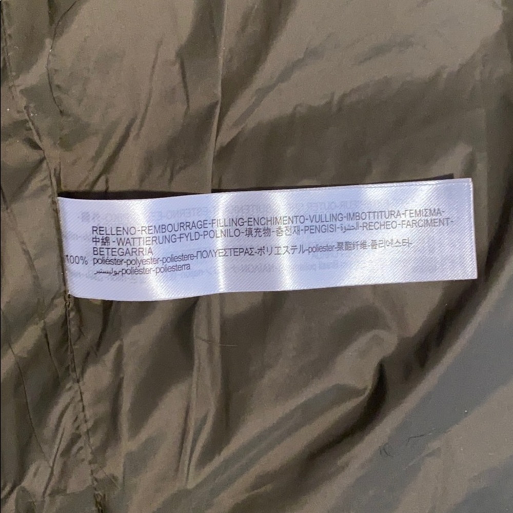 NWOT Zara Padded Green Vest Size XL - Picture 9 of 12